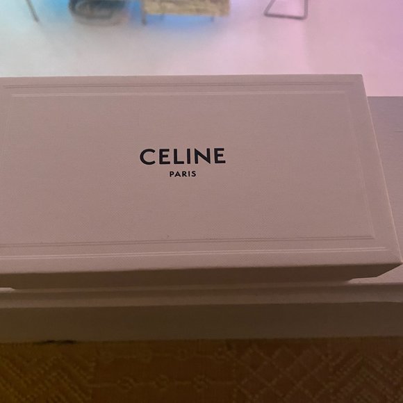 Celine Round Frame Acetate Sunglasses - Picture 9 of 12